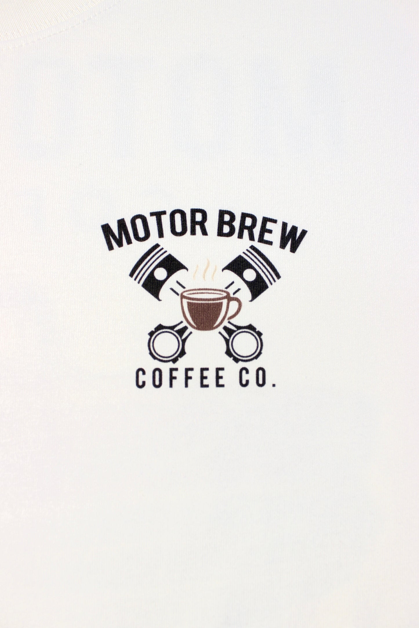 Motor Brew Logo T-Shirt (Off White)