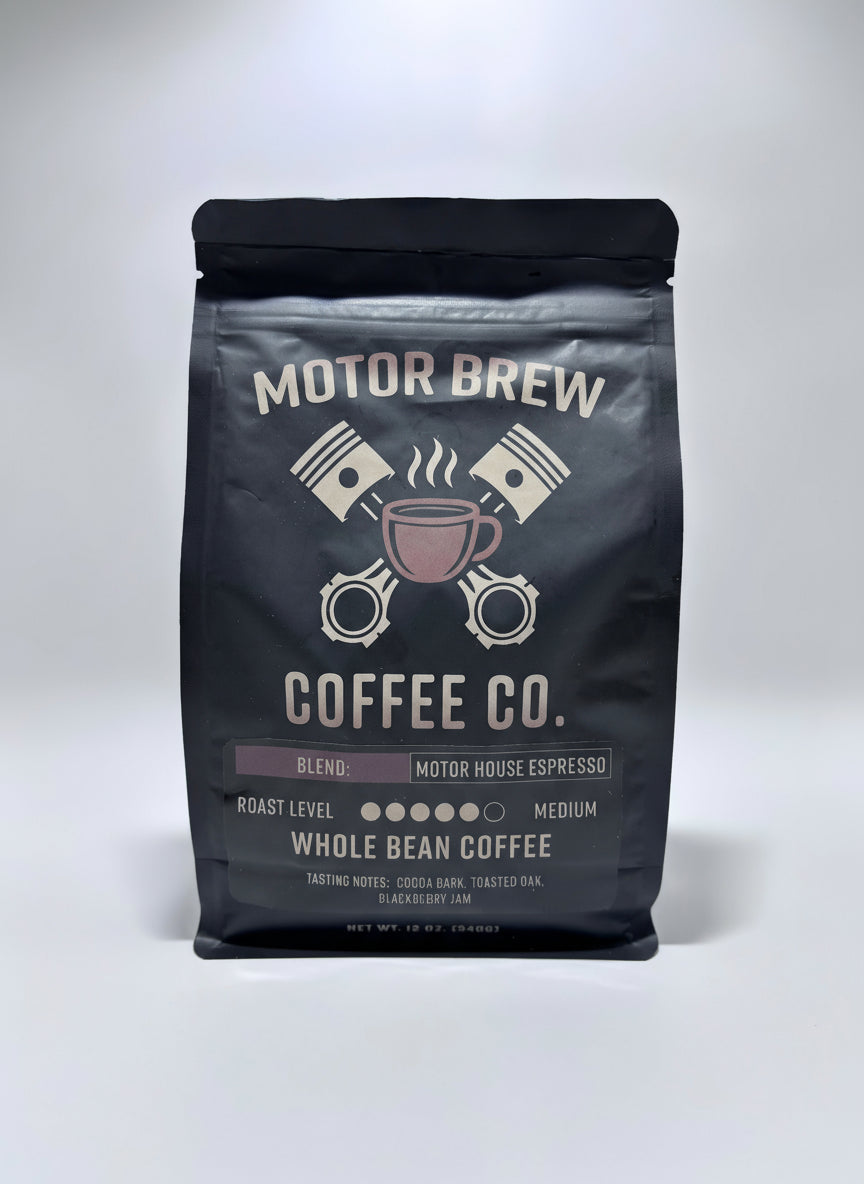 Motor House Espresso — Full-Bodied Power with a Smooth Finish