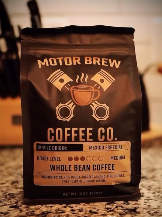 Mexican Especial— A medium roast built for smooth power, layered sweetness, and everyday drivability.