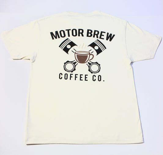 Motor Brew Logo T-Shirt (Off White)
